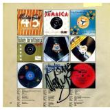 The Isley Brothers autographed book page signed...