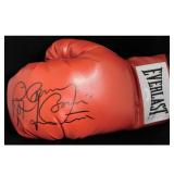 Ray Boom Boom Mancini Signed Red Everlast...