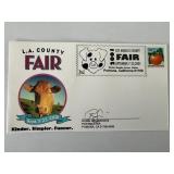 2001 LA County Fair Commemorative FDC