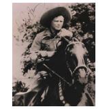 Adventures of Red Ryder Don "Red" Barry signed...