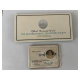 Israeli commemorative coin in numbered sleeve