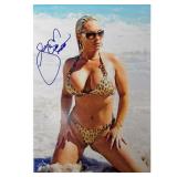 Model Coco Austin signed photo. JSA Authenticated