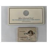 Franklin Mint Collectors Society official...