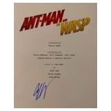Ant-Man and the Wasp signed script cover