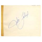 British folk singer Julie Felix original signature