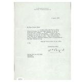 Polar Explorer Richard Byrd Signed Typed Letter...