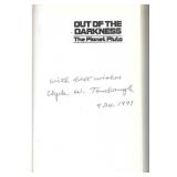 Astronomer Clyde Tombaugh signed book