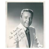 Actor Singer Comedian George Gobel bSigned Photo