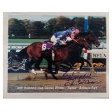 Kentucky Derby Winner Chris McCarron signed photo