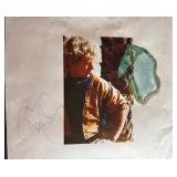 Robert Plant signed album insert
