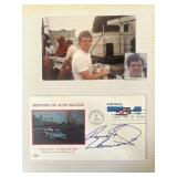 Derek Warwick signed commemorative cover