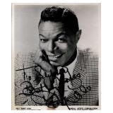 Nat King Cole signed photo