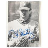 Baseball pitcher Doyle Alexander signed photo