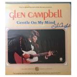 Glen Campbell Gentle on My Mind signed album