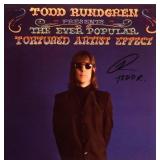 Todd Rundgren signed "The Ever Popular Tortured...
