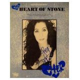 Cher signed sheet music