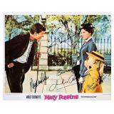 Mary Poppins signed lobby card