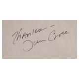 Bad Bad Leroy Brown Singer Jim Croce signature...