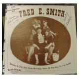 Fred E Smith signed album autographed by  Fred...