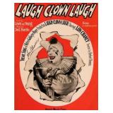 Lon Chaney Sr. signed sheet music
