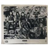 Heaven band signed photo