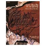Chicago signed sheet music