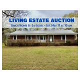 Living Estate Auction - Home with 5+- Acres