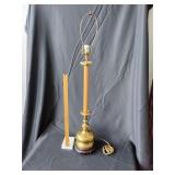 Tall Candlestick style lamp
