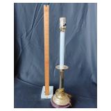 Candlestick table lamp