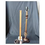 Candlestick table lamp