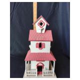 Wooden birdhouse decor