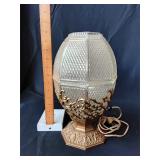 Retro 1960s plastic TV lamp