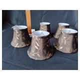 Small lamp shades (5)
