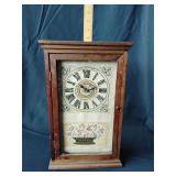 Cross stitch clock