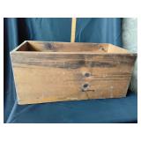 Large wooden box