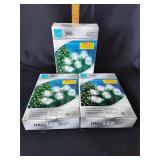 LED 180ct. Cool white lights (3 boxes)