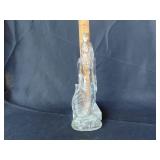 Avon mermaid glass bottle