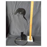 Metal cat silhouette lantern/plant holder