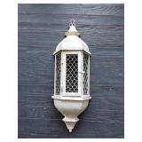 Metal Lantern wall decor