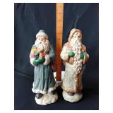 Santa Claus figurines (2)