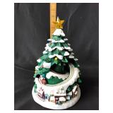 Christmas tree w/ train