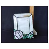 Stained glass photo frame