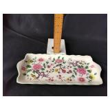 'Chinese Ros' serving tray by Old Toley pottery