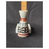Japanese porcelain sake bottle