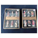 Memories of Santa ornaments (2 boxes)