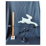 Large rabbit weather vane