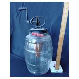 Dazey glass butter churn