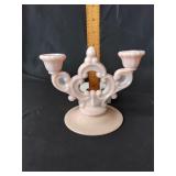 Cambridge crown Tuscan keyhole candle holder