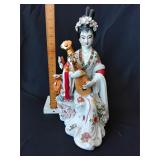 Large Chinese porcelain figurine
