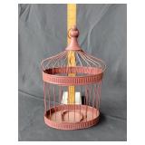 Birdcage candle holder
